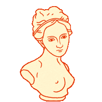 Statue Aperitivo Sticker by Delinquente Wine Company