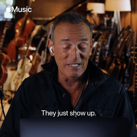 Bruce Springsteen Wow GIF by Apple Music