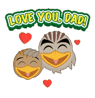 Happy Dad Sticker by Enchanted Kingdom