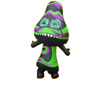 Bounce Mushroom Sticker by MyxedUp