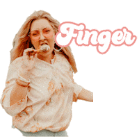 jazmynproduces drumstick finger lickin good natalie henry nat henry Sticker