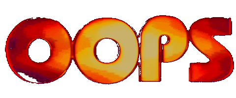 Art Oops Sticker