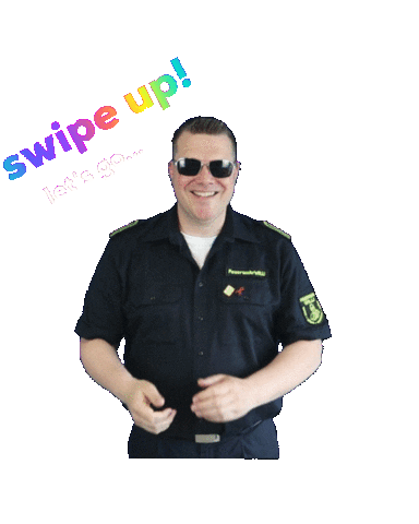Swipe Up Lets Go Sticker by FeuerwehrWilli