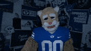 Cosmo Go Cougs GIF by BYU Cougars