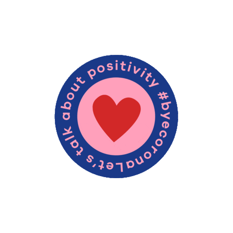Corona Positivity Sticker by CottonInk