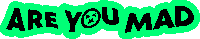 Aym Sticker by ARE YOU MAD