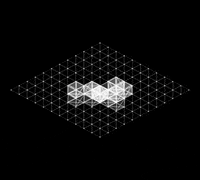 3d cube GIF by Joanie Lemercier