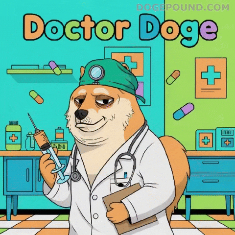 Get Well Soon Dog GIF by Doge Pound