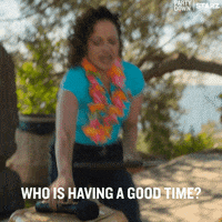 Enjoying Judy Reyes GIF by Party Down