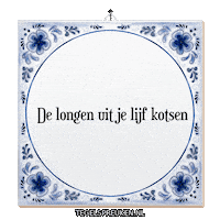 Drama Stress Sticker by Tegelspreuken.nl