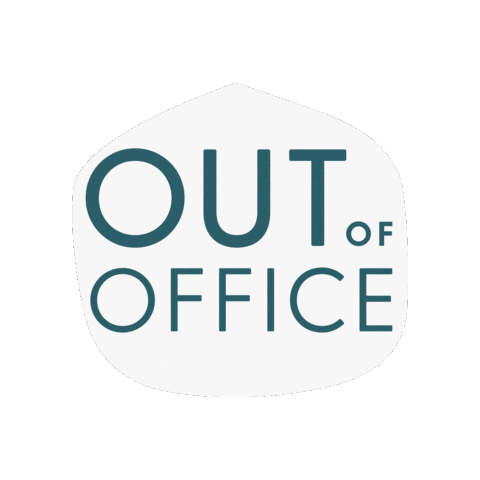 giphygifmaker out of office outofoffice outofofficecom Sticker