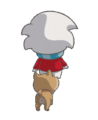 Dog Love Sticker by Ai and Aiko