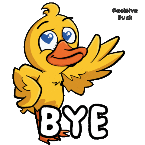 See Ya Goodbye Sticker by VeeFriends