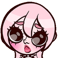 Pink Chibi Sticker