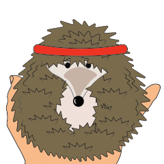 Porcupine Sticker