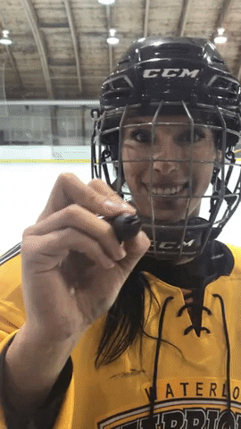 University Of Waterloo Hockey GIF by Waterloo Warriors