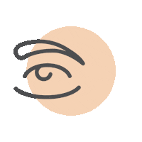 Eyes Cosmetics Sticker by Bionoble