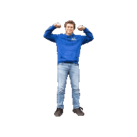 Muscles Sticker by JC Property Professionals