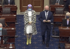 Kyrsten Sinema GIF by GIPHY News