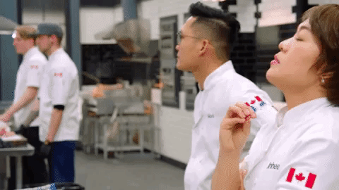 top chef canada jinhee lee GIF by Food Network Canada