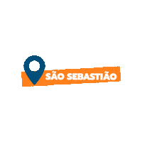 Sao Sebastiao Distrital Sticker by Paula Belmonte