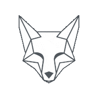White Fox Sticker by Smartfabrik