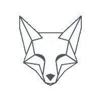 White Fox Sticker by Smartfabrik