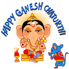 Ganesh Chaturthi Festival Sticker by Afternoon films