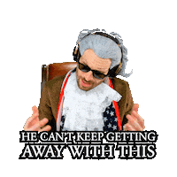 He Cant Keep Getting Away With This Sticker