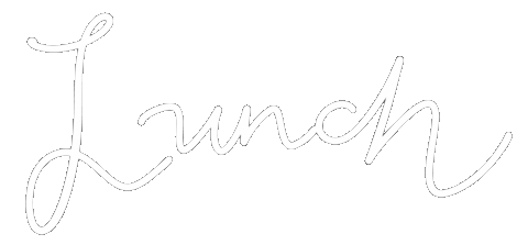 Lettering Lunch Sticker