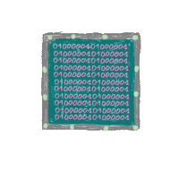Ascii Computerscience Sticker