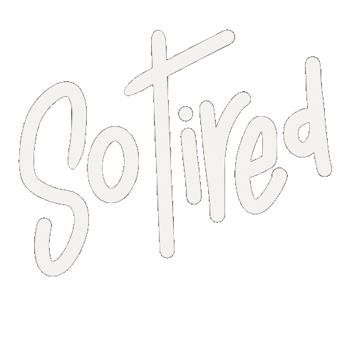 Tired Energy Sticker by Demic