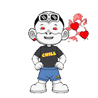 Chill Out Sticker by Zhot