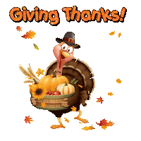 Happy Falling Leaves Sticker