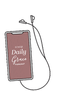 podcast Sticker by The Daily Grace Co.