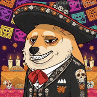 Dia De Los Muertos Celebration GIF by Doge Pound