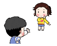 animation couple Sticker