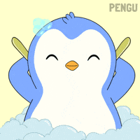 Bathing Hot Tub GIF by Pudgy Penguins