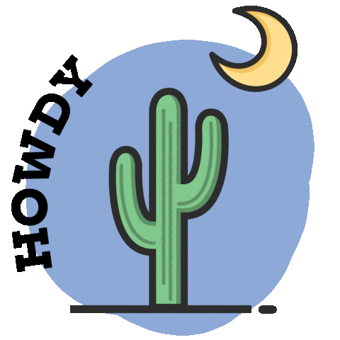 Plants Cactus Sticker