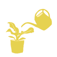 marligrobbelaar art illustration sticker plant Sticker