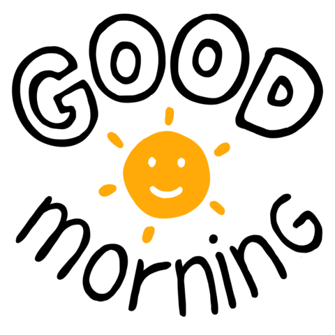 LisaGondesenGrafik giphyupload good morning Sticker
