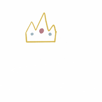 alysoncram rainbow day crown line GIF