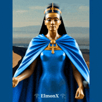 Ancient Egypt Queen GIF by ElmonX