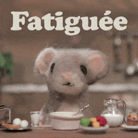 Tired French GIF by Mouse