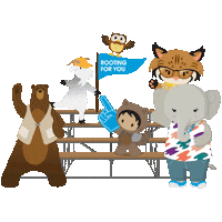 You Rock Way To Go Sticker by Salesforce