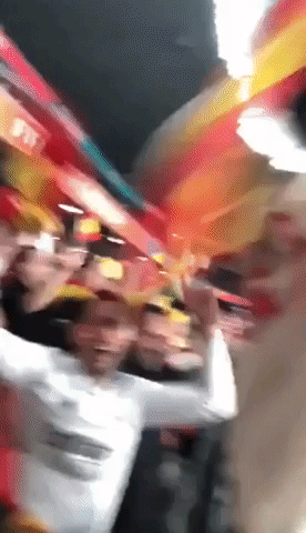 Spanish Fans Celebrate 'Historic' World Cup Win