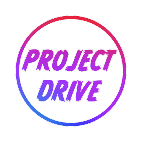 ProjectDrive giphyupload logo youtube ev Sticker