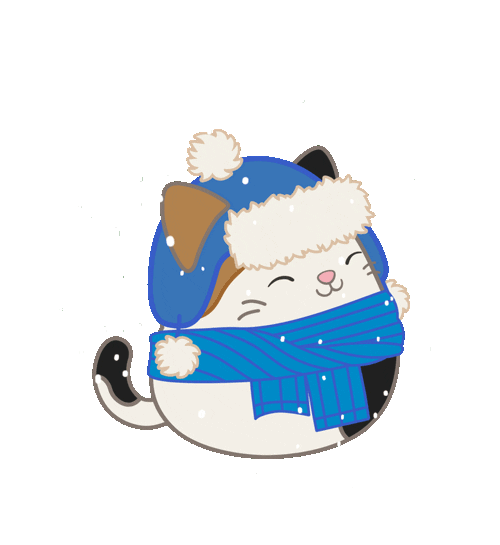 Christmas Snow Sticker by Squishmallows