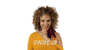 happy swipe Sticker by Ximena Duque Valencia