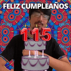 ¡Feliz 115.º cumpleaños!